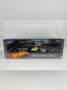 Hot Wheels Premium Mercedes-Benz 300 SL and Sauber C9